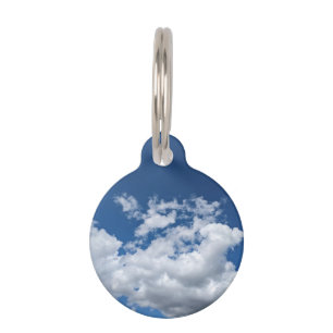 Médaillon Pour Animaux Un doux patch de nuages