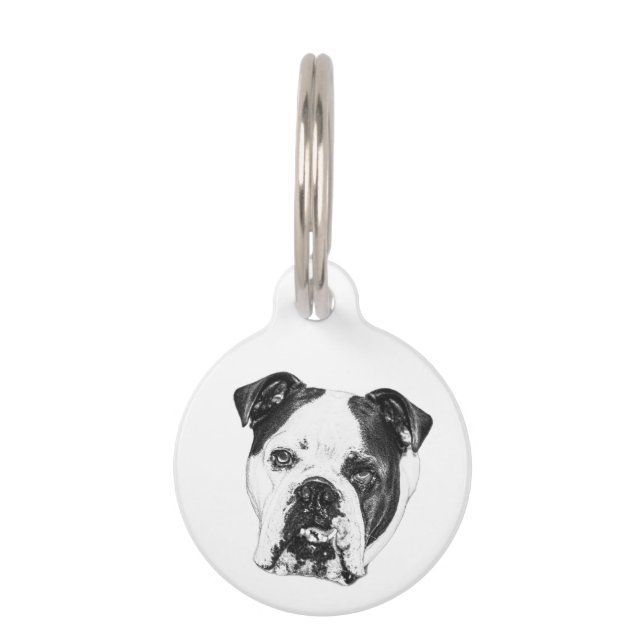Médaillon Pour Animaux Un petit signe d'appartenance (Devant)