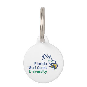 Médaillon Pour Animaux Université de la côte du golfe de Floride   FGCU A