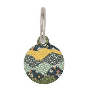 Médaillon Pour Animaux Vagues de prairie