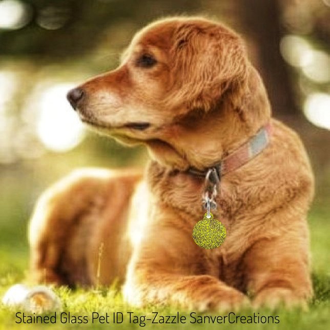 Médaillon Pour Animaux Verre tendu (Créateur téléchargé)