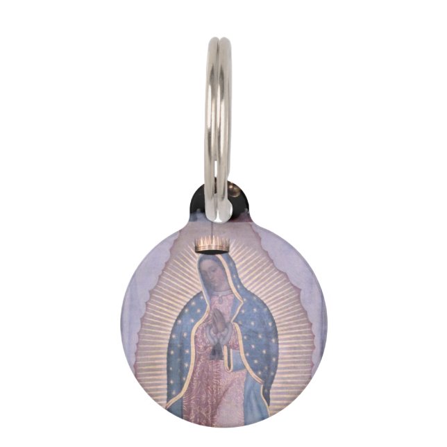 Médaillon Pour Animaux Vierge de Guadalupe (Devant)