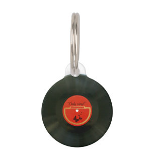 Médaillon Pour Animaux Vinyle