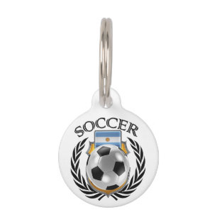 Médaillon Pour Animaux Vitesse de fan du football 2016 de l'Argentine