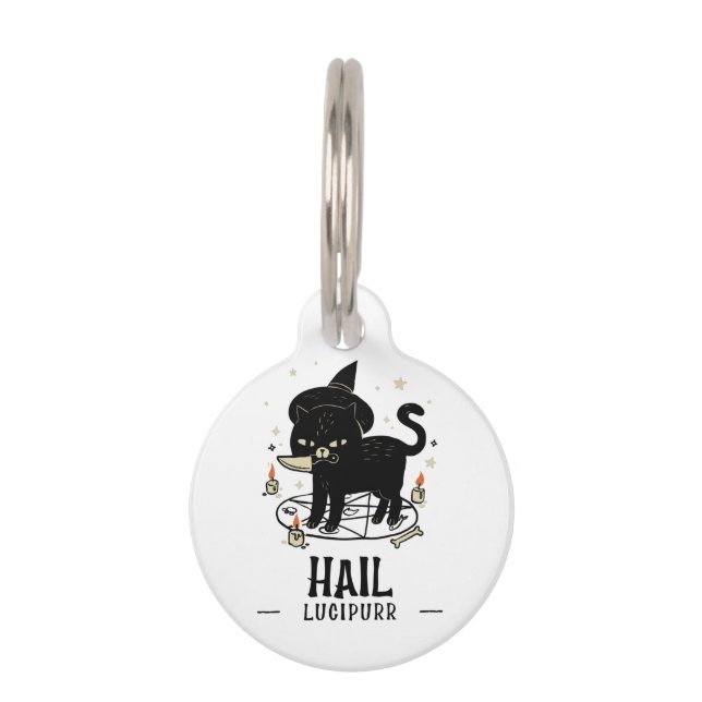Médaillon Pour Animaux Vive Lucipurr (Devant)