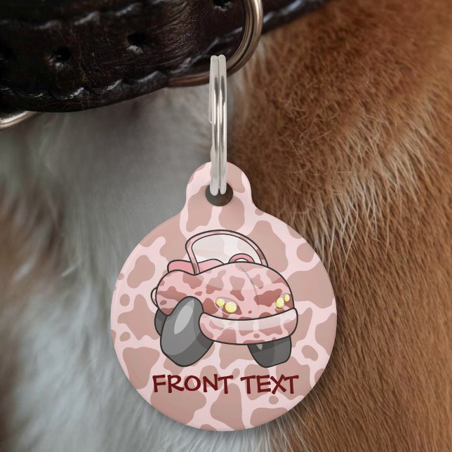 Médaillon Pour Animaux Voiture Meuh (Créateur téléchargé)