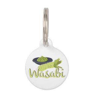 Médaillon Pour Animaux Wasabi