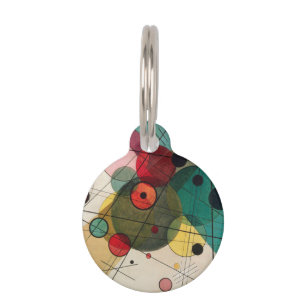 Médaillon Pour Animaux Wassili Kandinsky - Cercles en cercle