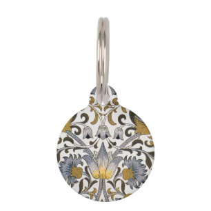 Médaillon Pour Animaux William Morris Lodden Fleur florale