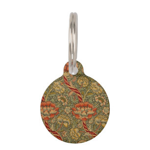 Médaillon Pour Animaux William Morris Wandle Anglais Floral Damask Design