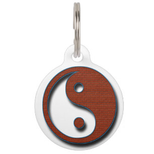 Médaillon Pour Animaux Yin Yang par Shirley Taylor
