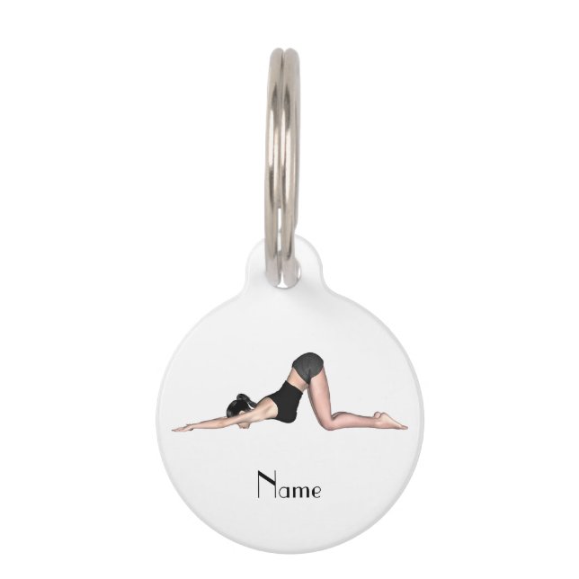 Médaillon Pour Animaux Yoga Poses Thunder_Cove (Devant)