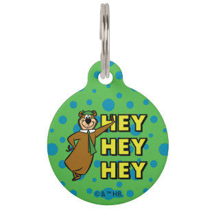 Médaillon Pour Animaux Yogi Bear Hey Hey Hey