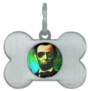 Médaillons Pour Animaux Domestiques Abraham Lincoln