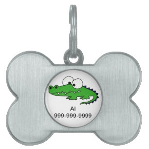 Médaillons Pour Animaux Domestiques Alligator génial