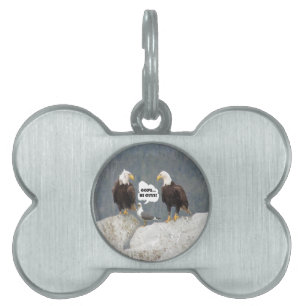 Médaillons Pour Animaux Domestiques Amusants aigles et mouettes
