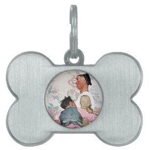 Médaillons Pour Animaux Domestiques Artiste de tatouage