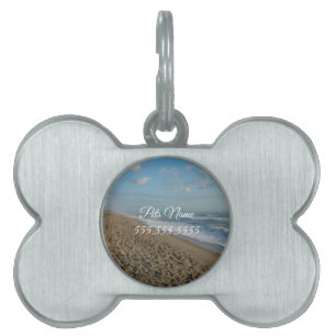 Médaillons Pour Animaux Domestiques Balise A Cocoa Beach Morning Pet ID