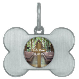 Médaillons Pour Animaux Domestiques balise Anthony Chapel Cross Pet ID