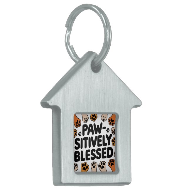 Médaillons Pour Animaux Domestiques Balise de chien chrétien bienheureux (Devant gauche)