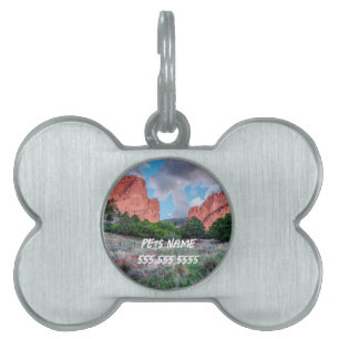 Médaillons Pour Animaux Domestiques Balise de marionnettes North South Gateway Rocks G