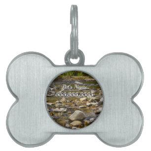 Médaillons Pour Animaux Domestiques Balise ID animal de compagnie Rocky Path