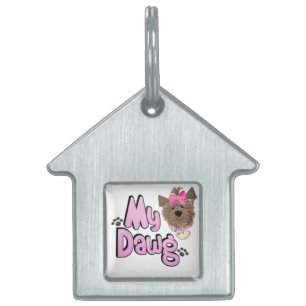 Médaillons Pour Animaux Domestiques Balise Mon animal de compagnie de Dawg