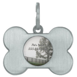 Médaillons Pour Animaux Domestiques Balise Ozarks Country Fog Pet ID