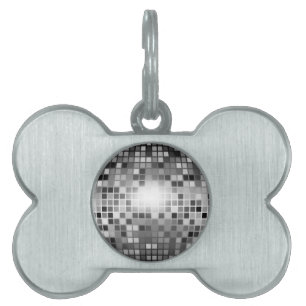 MÉDAILLONS POUR ANIMAUX DOMESTIQUES BALL DISCO