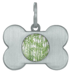 Médaillons Pour Animaux Domestiques Bambou 7