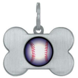Médaillons Pour Animaux Domestiques Baseball