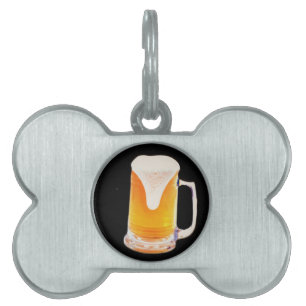 Médaillons Pour Animaux Domestiques Beer Mug