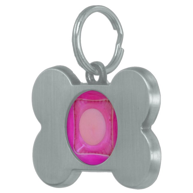 Médaillons Pour Animaux Domestiques Bougie, Sweet Rose Love Lumière aux chandelles (Devant droit)