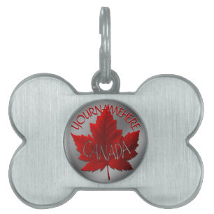Médaillons Pour Animaux Domestiques Canada Pet Souvenir Tags Cadeaux Canada Chien Tags