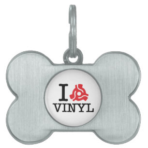 Médaillons Pour Animaux Domestiques Carte I 45 Vinyl