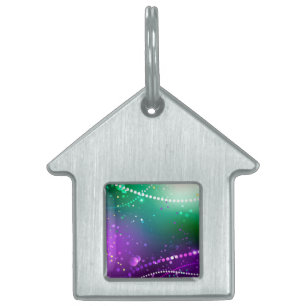 Médaillons Pour Animaux Domestiques Carthagène Solive Purple