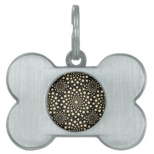 Médaillons Pour Animaux Domestiques Cercles Mandala