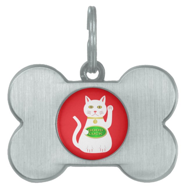 Médaillons Pour Animaux Domestiques Chat Oriental Lucky (Devant)