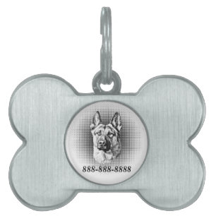 Médaillons Pour Animaux Domestiques Chien de berger allemand