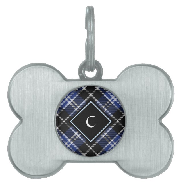 Médaillons Pour Animaux Domestiques Clan Clark Tartan (Devant)