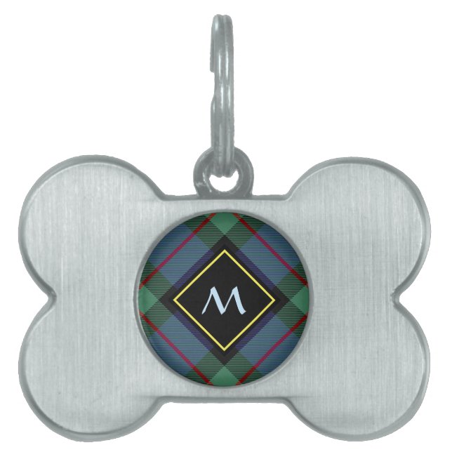 Médaillons Pour Animaux Domestiques Clan MacLaren Tartan (Devant)