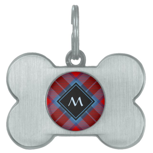 Médaillons Pour Animaux Domestiques Clan MacTavish Tartan (Devant)
