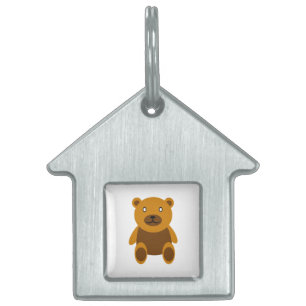 Médaillons Pour Animaux Domestiques Clipart Brown d'ours de nounours