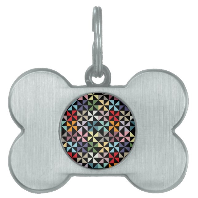 Médaillons Pour Animaux Domestiques Colorful (Devant)