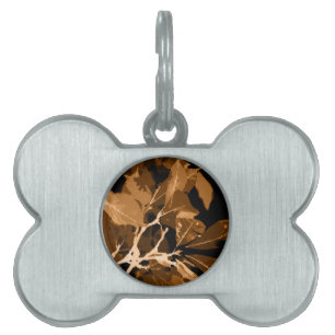 Médaillons Pour Animaux Domestiques Couleurs d'automne, feuille 6