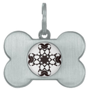 MÉDAILLONS POUR ANIMAUX DOMESTIQUES CROIX RONDE