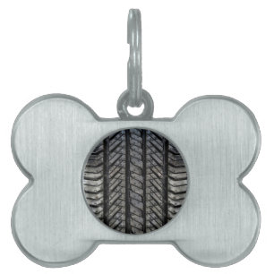 Médaillons Pour Animaux Domestiques Décor de style automobile en fil de fil en caoutch