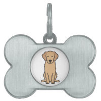 Dessin animé de Golden Retriever