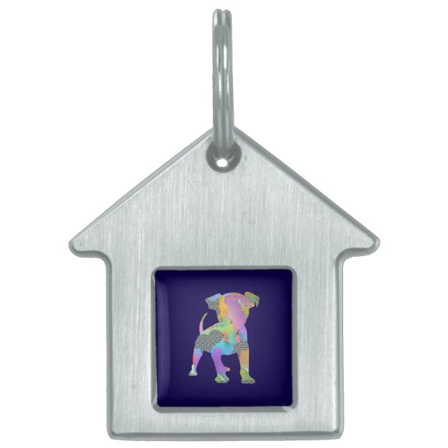 Médaillons Pour Animaux Domestiques Dog House (Devant)