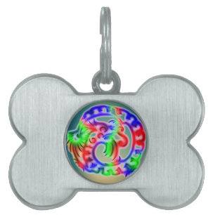 Médaillons Pour Animaux Domestiques Dragon